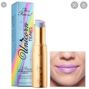 Too faced unicorn tears lipstick